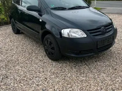 Gebraucht VW Fox 2007 Schwarz Kleinwagen