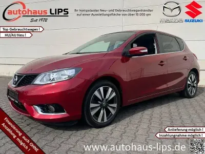 Gebraucht Nissan Pulsar N-Connecta 110 PS (80 kW) 2016 Force red metallic Kleinwagen