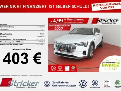 Gebraucht Audi e-tron Sportback Advanced Plus 300 kW (408 PS) 2022 SUV
