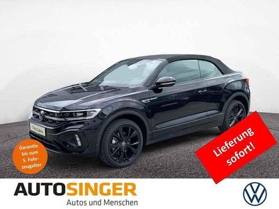 Neu VW T-Roc Cabriolet R-line 150 PS (110 kW) 2025 Schwarz Cabrio