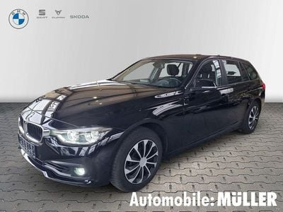 Schwarz Gebraucht 2018 BMW 320 Advantage Kombi | 19.450 € (Fairer Preis)