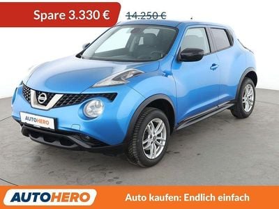 Gebraucht Nissan Juke N-Connecta 113 PS (83 kW) 2018 Blau SUV