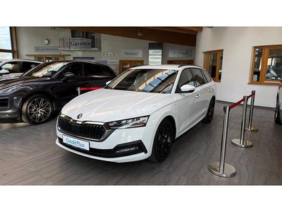 Gebraucht Skoda Octavia Ambition 204 PS (150 kW) 2021 Moonweiss (metallic) Kombi