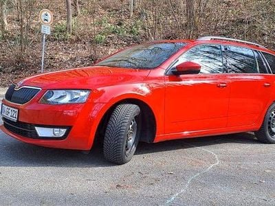 Gebraucht Skoda Octavia Ambition 150 PS (110 kW) 2015 Rot Kleinwagen
