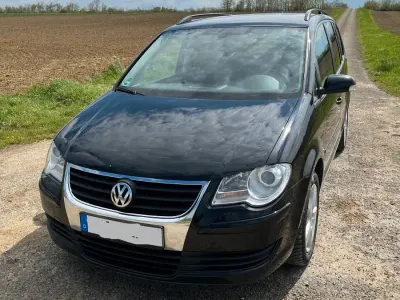 Gebraucht VW Touran United 140 PS (102 kW) 2009 Schwarz Van / Kleinbus