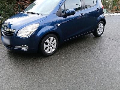 Gebraucht Opel Agila 86 PS (63 kW) 2009 Blau Kleinwagen