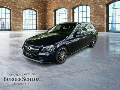 gebraucht Mercedes C300 d 4MATIC T-Modell AMG Pano Sport PDC Navi