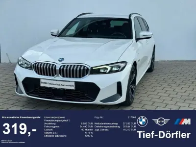 Gebraucht BMW 320e M Sport 204 PS (150 kW) 2023 Weiß Kombi