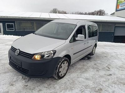Gebraucht VW Caddy Maxi Trendline 102 PS (75 kW) 2012 Silber Van / Kleinbus