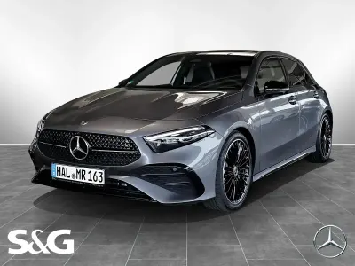 Gebraucht Mercedes A200 AMG 163 PS (119 kW) 2026 Mountain grau metallic Limousine