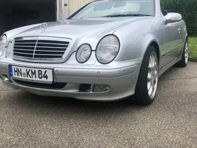 Używany Mercedes CLK230 Avantgarde 197 KM (144 kW) 2002 Srebrny Kabriolet