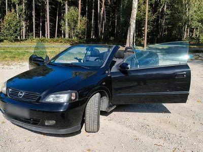 Gebraucht Opel Astra Cabriolet 125 PS (91 kW) 2003 Schwarz Cabrio