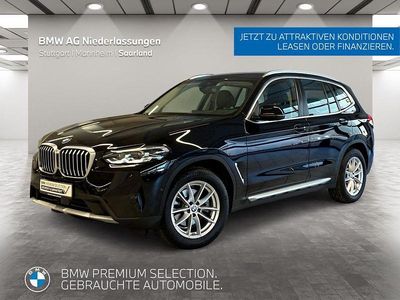 Schwarz Gebraucht 2022 BMW X3 Sport Line SUV | 39.470 € (Fairer Preis)