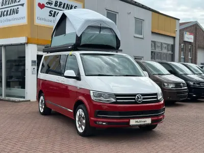 Gebraucht VW Multivan 150 PS (110 kW) 2016 Rot Van / Kleinbus