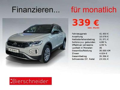 Ascotgrau / schwarz Neu 2025 VW T-Roc Goal SUV | 41.450 € (Etwas zu teuer)