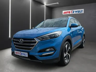 Gebraucht Hyundai Tucson Premium 185 PS (136 kW) 2015 Blau SUV