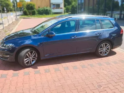 Second-hand VW Golf VII 150 CP (110 kW) 2015 Albastru Break