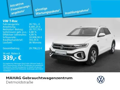 Usata VW T-Roc R-line 150 CV (110 kW) 2023 Bianco SUV