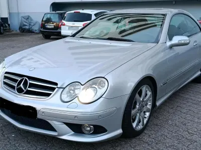 Gebraucht Mercedes CLK220 AMG 150 PS (110 kW) 2008 Silber Coupé