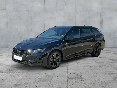 Brugt Skoda Octavia RS 265 HK (194 kW) 2025 Sort Stationcar