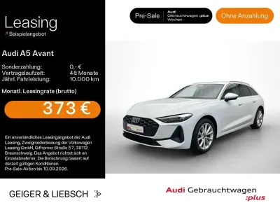 Gebraucht Audi A5 Sport 204 PS (150 kW) 2025 Gletscherweiß metallic Kombi