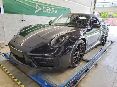 Gebraucht Porsche 911 Carrera 4 Cabriolet Sport 480 PS (353 kW) 2023 Schwarz tiefschwarzmetallic (metallic) Cabrio