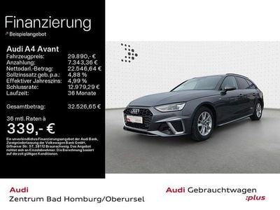 Daytonagrau perleffekt Gebraucht 2022 Audi A4 S-Line Kombi | 29.890 € (Fairer Preis)