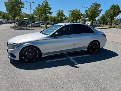 Gebraucht Mercedes C220 AMG line 170 PS (125 kW) 2015 Grau Limousine