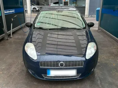 Gebraucht Fiat Punto Active 69 PS (50 kW) 2009 Blau Kleinwagen