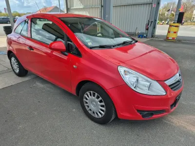 Brugt Opel Corsa Selection 60 HK (44 kW) 2009 Rød Hatchback