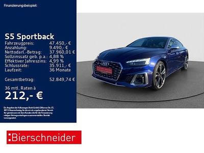 Gebraucht Audi S5 Sportback Ambiente 341 PS (250 kW) 2022 Blau Kleinwagen