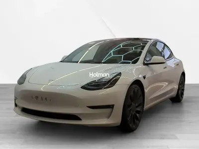 Begagnad Tesla Model 3 Performance 377 kW (513 HK) 2022 Vit Sedan