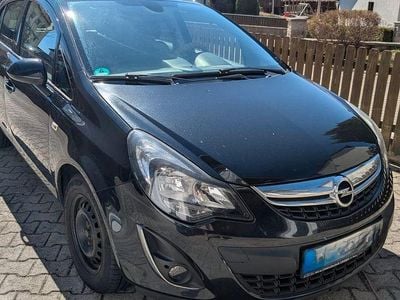 Usata Opel Corsa Edition 95 CV (69 kW) 2014 Nero Utilitaria