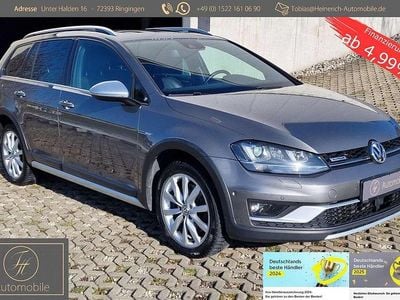 Usata VW Golf Alltrack 184 CV (135 kW) 2015 Verde Station wagon