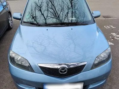 Gebraucht Mazda 2 Active 80 PS (58 kW) 2005 Blau Kleinwagen