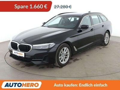 Gebraucht BMW 520 201 PS (147 kW) 2021 Schwarz i Kombi