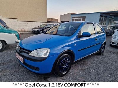 Gebraucht Opel Corsa Comfort 75 PS (55 kW) 2002 Blau Kleinwagen