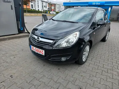 Gebraucht Opel Corsa 80 PS (58 kW) 2009 Schwarz Kleinwagen