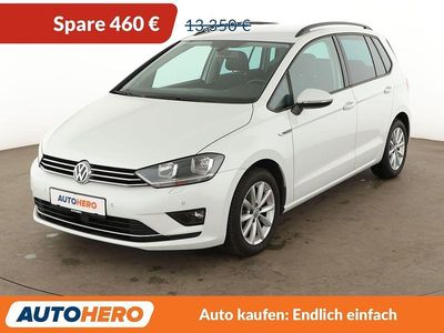 Gebraucht VW Golf Sportsvan LOUNGE 110 PS (80 kW) 2015 Weiß Van / Kleinbus