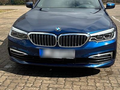 Second-hand BMW 530 iPerformance 256 CP (188 kW) 2018 Albastru Berlinǎ