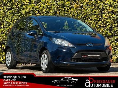 Gebraucht Ford Fiesta Trend 82 PS (60 kW) 2009 Blau Kleinwagen