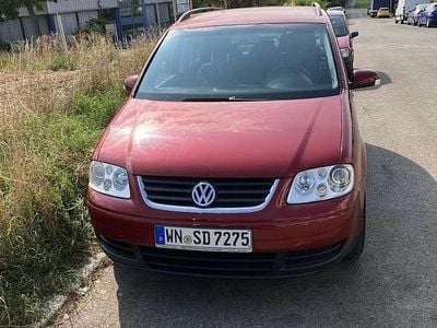 Gebraucht VW Touran 116 PS (85 kW) 2004 Rot Van / Kleinbus