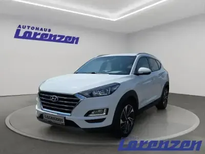 Gebraucht Hyundai Tucson Trend 177 PS (130 kW) 2020 Weiß SUV