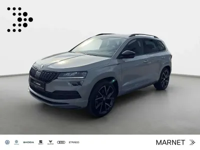 Gebraucht Skoda Karoq SportLine 190 PS (139 kW) 2021 Stahlgrau SUV