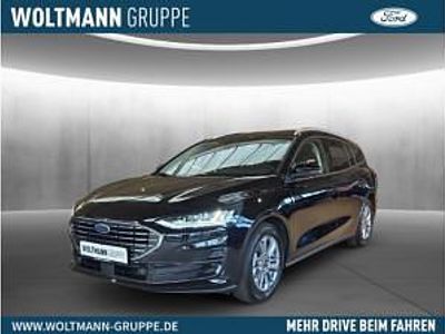 Neu Ford Focus Titanium X 155 PS (114 kW) 2026 Schwarz (obsidianschwarz metallic) Kombi