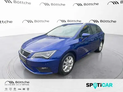 Gebraucht Seat Leon Style 131 PS (96 kW) 2019 "mystery" blau Kombi