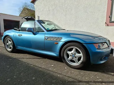 Brugt BMW Z3 140 HK (102 kW) 1996 Blå Cabriolet
