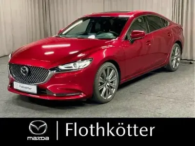 Używany Mazda 6 Sports-Line 184 KM (135 kW) 2019 Czerwony Sedan/Limuzyna