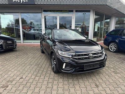 Deep black perleffekt Gebraucht 2022 VW T-Roc Cabriolet R-line Cabrio | 24.930 € (Fairer Preis)