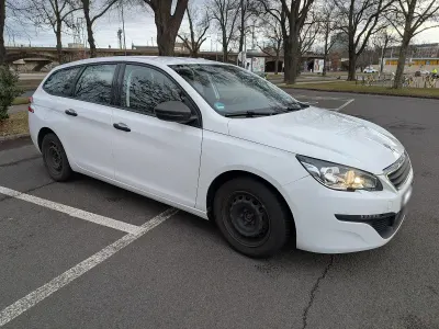 Usata Peugeot 308 SW Access 99 CV (72 kW) 2016 Bianco Station wagon